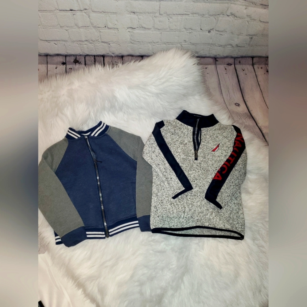 Nautica Sweater-Blue,white,gray